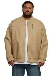 Produktbild: Urban Classics Herren TB6332-Bomber Blouson Jacke, wetsand, L