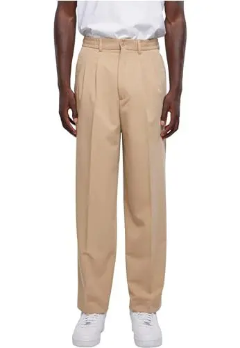 Produktbild: Urban Classics Herren TB6365-Wide Fit Pants Hose, warmsand, 28