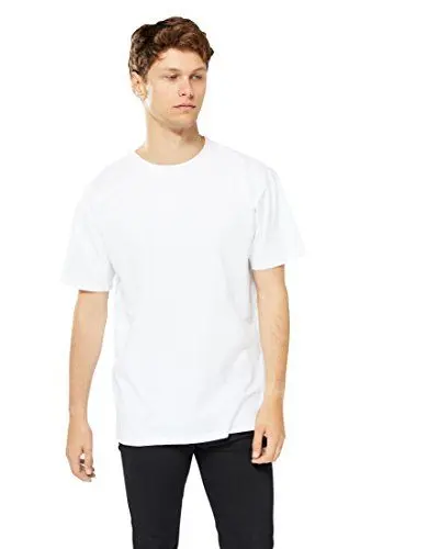 Produktbild: Urban Classics Herren T-Shirt Heavy Oversized Tee, Oversized T-Shirt für Männer, Baumwolle, Rundhals, white, XXL