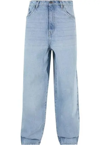 Produktbild: Urban Classics Herren Tb6398-heavy Ounce Baggy Fit Jeans Hose, New Light Blue Washed, 32 EU