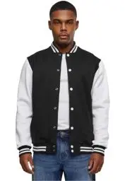 Produktbild: Urban Classics Herren Übergangsjacke Sweatjacke 2-tone College-Sweatjacket, zweifarbige College Jacke für Männer, erhältlich in verschiedenen Farben, Größen XS-5XL