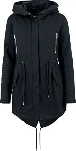 Produktbild: Urban Classics Damen Ladies Sherpa Lined Cotton Parka XXL Black