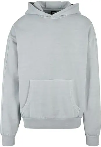 Produktbild: Urban Classics Men's TB4955-Heavy Terry Garment Dye Hoody Sweatshirt, summerblue, XL