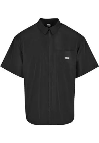 Produktbild: Urban Classics Men's TB5519-Recycled Nylon Shirt, Black, S