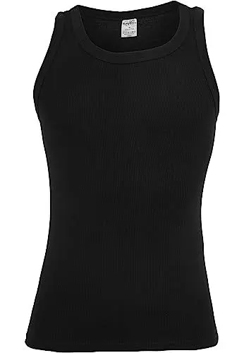 Produktbild: Urban Classics TB066 Herren Top Mens Tanktop Schwarz (Black 7), Large