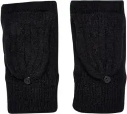 Produktbild: Urban Classics Unisex TB6530-Open Mitten Handschuh für besondere Anlässe, Black, S/M