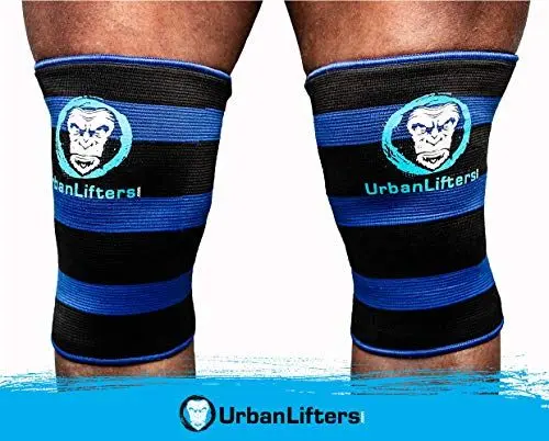 Produktbild: Urban Lifters Kniebandagen, zweilagig (Paar) (L)