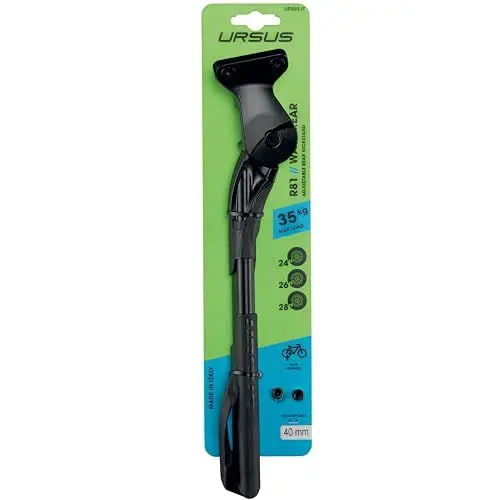 Produktbild: Ursus Unisex – Erwachsene Wave Rear 24 Hinterbauständer, Schwarz, Einheitsgröße
