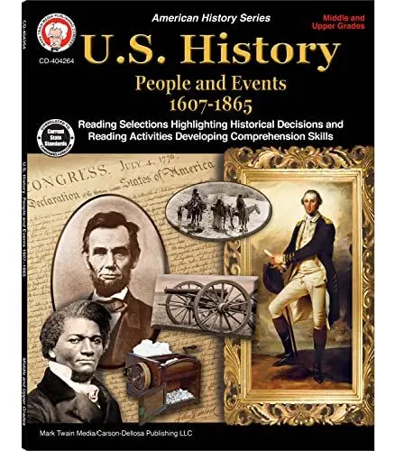 Produktbild: U.S. History: People and Events 1607-1865