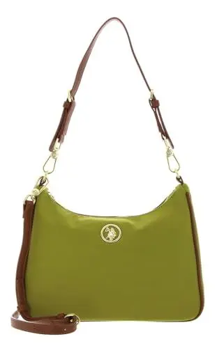 Produktbild: U.S. POLO ASSN. Houston Hobo Bag S Green/Tan