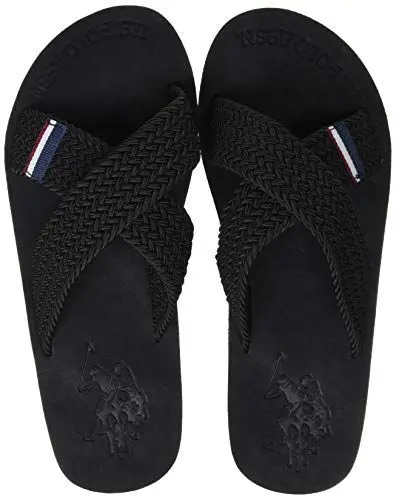 Produktbild: US Polo Association Herren Syros1 Badeschuhe, Schwarz (Blk 004), 42 EU