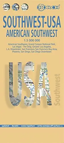 Produktbild: USA 2: American Southwest (Borch Map)