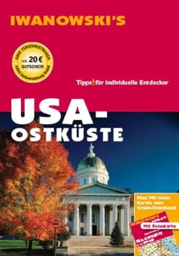 Produktbild: USA Ostküste - Reiseführer von Iwanowski: Individualreiseführer mit Extra-Reisekarte und Karten-Download (Reisehandbuch)