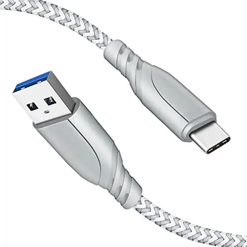 Produktbild: USB A auf USB C Kabel 2M,Typ C Handy Ladekabel für Samsung Galaxy A53 A52 A51 5G A52S A12 A13 A23 A22 A21S A20E A42 A14 A34 A41 A40 A72 A71 A70,S21 S20 Plus FE,M12 M13 M22 M23 M32 M33 M51,3A Schnell