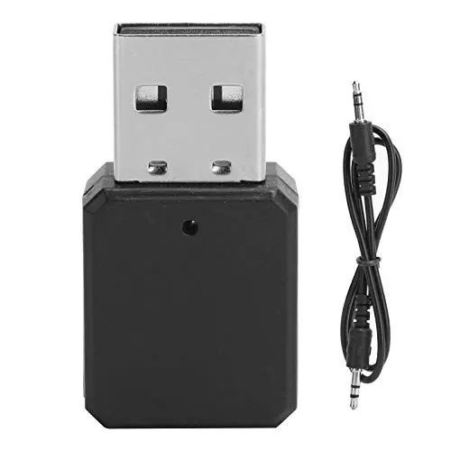 Produktbild: USB Bluetooth Transmitter, Bluetooth 5.1 USB Transmitter Adapter Drahtloser Audioempfänger mit 3,5 Mm AUX-Kabel