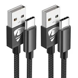 Produktbild: USB C Kabel, (2 Stück 3m) 3.1A Ladekabel USB C Lang Schnellladekabel Typ C handyladekabel für Samsung Galaxy S24 S23 S22 S21 S20 S8 S9 S10 A51 A50 A41 A40 A71 A21s A20 A20e fe Note 10 9, iPhone 16 15