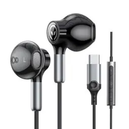 Produktbild: USB C Kopfhörer für Samsung Galaxy S24 Ultra S23 S22 S21 FE S20 A54 Kopfhörer mit Kabel USB C Anschluss HiFi Stereo In-Ear USB Typ C Kopfhörer Kabel mit Mikrofon für iPhone 15 Pro Max iPad Pro Pixel 8