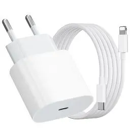 Produktbild: USB C Ladegerät mit iPhone Ladekabel, 20W Schnellladegerät, iPhone Schnellladekabel
