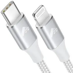 Produktbild: USB C Lightning Kabel 2M iPhone Ladekabel USB C (MFi Zertifiziert) Lightning Kabel USB C Nylon Power Delivery iPhone Kabel USB C Ladekabel für 14 Pro Max/13/13 Pro/12/12 Pro Max/11 Pro/X/XS/XR/8 Plus