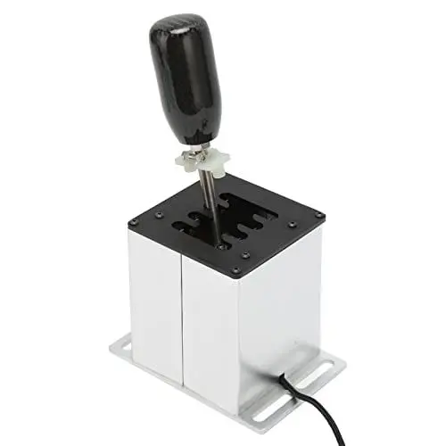 Produktbild: USB Simulator Shifter, 7+R USB Racing Shifter für G29 G27 G25 G920 T300RS GT Lenkrad, Gangschaltung für ATS ETS2 Dust WRC auf PC Windows