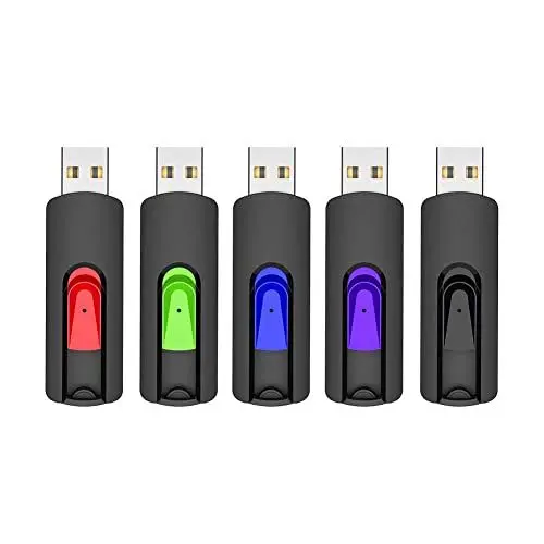 Produktbild: USB Stick 16GB 3.0 5 Stück, Vansuny USB Stick 3.0 16GB 5er Pack, USB 3.0 16GB Speicherstick Datenspeicher-Backup für PC/Mac/Desktop/Laptop/Spielekonsolen(16GB,5er Pack)