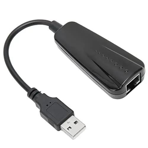 Produktbild: USB zu RJ45 LAN Gigabit Ethernet Adapter 10/100Mbps Netzwerkadapter USB 2.0 zu RJ45 LAN Konverter für Windows für Linux für Mac