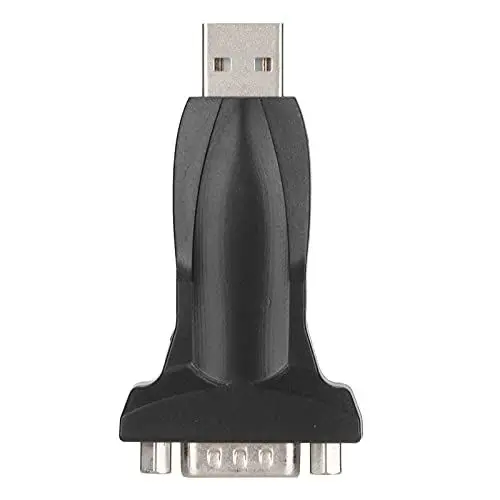 Produktbild: USB zu RS232 Konverter USB Serieller Adapter Stecker 9 Pin Seriell Eingebauter FTDI Chipsatz PL2303 DB9 Stecker Adapter für 10, 8, 7, Vista, XP, 2000, Linux