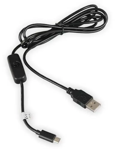 Produktbild: USB-A zum Mikro-USB-B-Kabel mit Schalter
