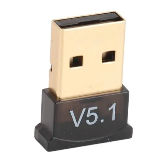 Produktbild: USB-Bluetooth-Adapter, Bluetooth 5.1, Schnelle Datenübertragung, Kabelloser USB-Bluetooth-Dongle für Windows 7/8/8.1/10/11