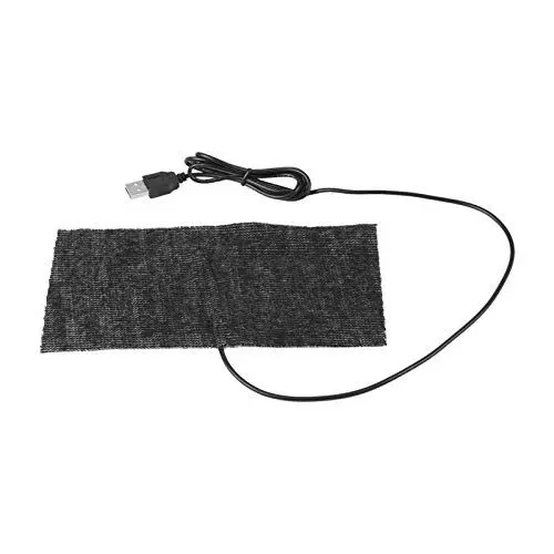 Produktbild: USB-Heizfolie Heizkissen 1 STÜCKE Schwarz 5 V USB Kohlefaser Heizmatte 20 10 Cm Mauspad Warme Decke Maus Warme Matte Decke Haustier
