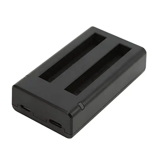 Produktbild: USB-Ladestation, Dual-Akku-Ladegerät für One X2, Tragbares Hub-Ladegerät mit 2 Steckplätzen, Kamera-Akku-Schnellladung für Insta 360 One X2 Panoramic