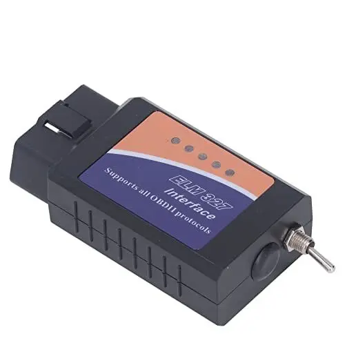Produktbild: USB-OBD2-Scanner-Adapter, für ELM327 ODB2 Bluetooth-Scanner USB mit Schalter-Diagnose-Codierungstool für -Ersatz für Focus Classic 2005 Bis 2014