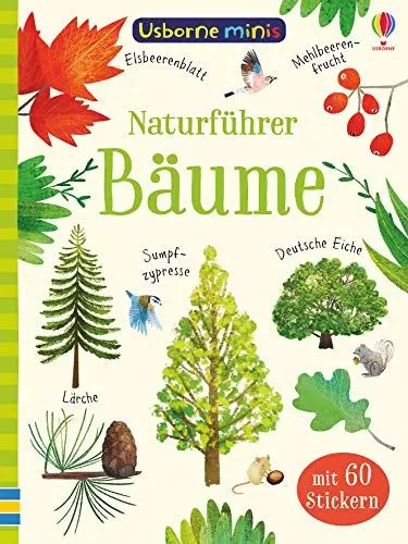 Produktbild: Usborne Minis - Naturführer: Bäume: Mit 60 Stickern (Usborne-Minis-Reihe)