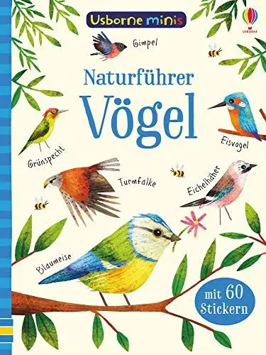 Produktbild: Usborne Minis - Naturführer: Vögel: Mit 60 Stickern (Usborne-Minis-Reihe)