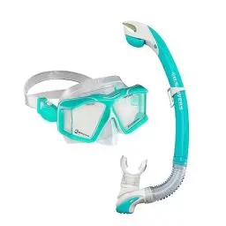 Produktbild: US.Divers Combo SIDEVIEW | Erwachsenes Tauchset, Maske und Schnorchel mit 180° Panoramasicht, UV-Schutz, beschlagfreien Gläsern, Schnorchel mit Ausblasventil, für Männer und Frauen