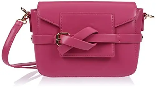 Produktbild: usha BLACK LABEL Damen Handtasche Crossbody Bag, Fuchsia