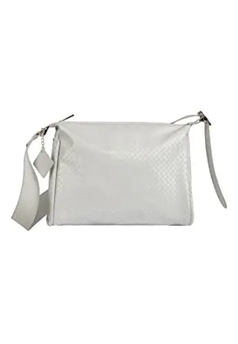 Produktbild: usha BLUE LABEL Damen Handtasche Schultertasche, HELLGRAU
