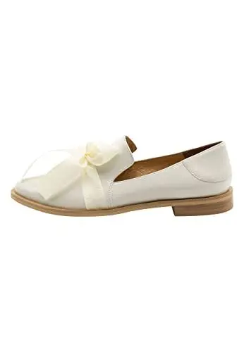 Produktbild: usha WHITE LABEL Damen Lackleder Slipper, BEIGE, 40 EU