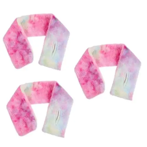 Produktbild: USHOBE 3 Stk Plüsch-Faux-Kaninchen-Schal warmer Schal für die Dame modischer Winterschal Damen Schal Winterschal für draussen Nackenwärmer für Mädchen eine Schulter Heizung Fräulein