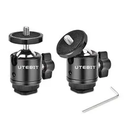 Produktbild: UTEBIT 2 Pack Mini-Kugelkopf mit 1/4