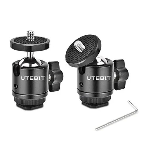 Produktbild: UTEBIT 2 Pack Mini-Kugelkopf mit 1/4