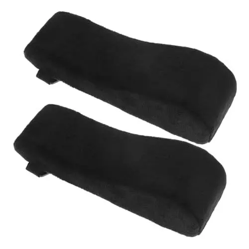Produktbild: UTHCLO Armlehnenpolster Für Gaming-Stuhl Memory Foam-armlehnenkissen Für Bürostuhl Stabile Armlehnenpolster Für Stühle Schwarz