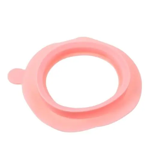 Produktbild: MOLUCKFU 1Stk Saugnapfmatte Tischset für Babys Kindergeschirr Anti-Rutsch-Matte für Babyschalen tischsets kinder tischset für kinder Saugnäpfe Babynapf-Saugmatte Kieselgel Rosa