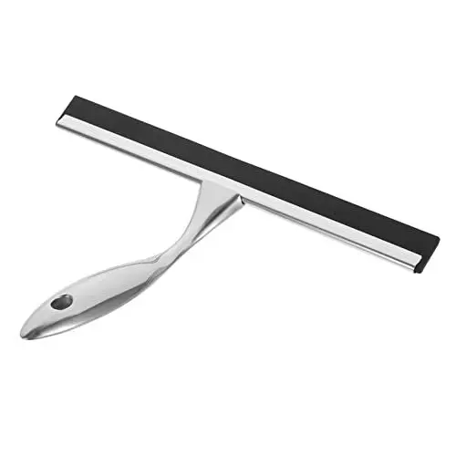 Produktbild: UTHCLO Ergonomischer Fensterabzieher 12 7 cm Duschabzieher Klebehaken Für Badezimmer Glastüren Autospiegel