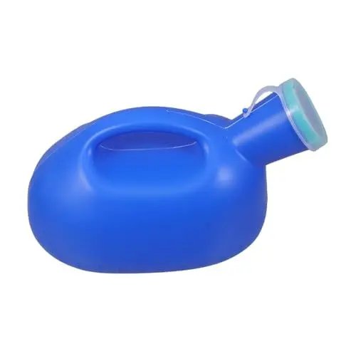 Produktbild: UTHCLO Männliches Urinal Mit Deckel Tragbare Urinflasche Für Reisen Aus Langlebigem -freiem Mit Auslaufsicherem Design Für Männer Für Camping Notfälle Und Unterwegs