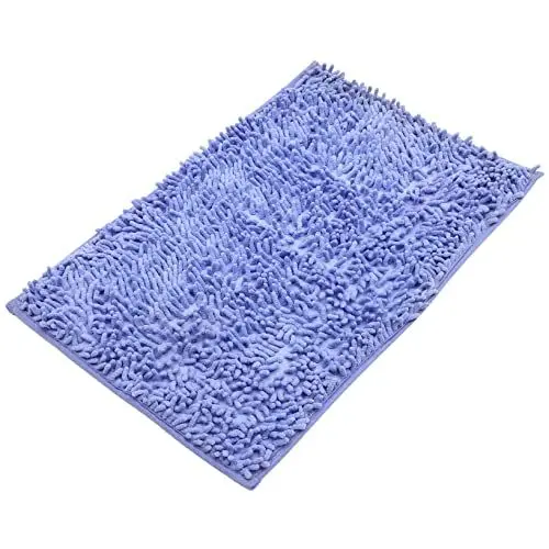 Produktbild: UTHCLO Haushalts-badezimmermatte rutschfeste Wasserabsorbierende Fußmatte Für Bad Küche Und Schlafzimmer Himmelblau Pflegeleicht Und Kompakt
