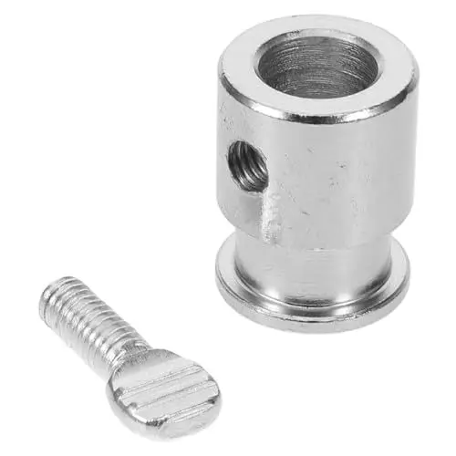 Produktbild: UTHCLO Zubehör Grill-Drehspieß-Set Barbecue Grillhülse Barbecue-Grillstopp Rotisserie-Spießstangenstopper Grill Rotisserie Rotisserie-Stangenstopper Spuckstopper Eisen verchromt Silver