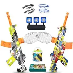 Produktbild: UTIJFOY 2 Set Gel Blaster Spielzeug, lustige Gel Splatter Spielzeug für Geburtstag, Outdoor-Team-Spiele, Neujahr, tägliche Belohnung, Halloween.