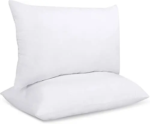 Produktbild: Utopia Bedding 2er Set Kissenfüllung 40 x 60 cm, Innenkissen Füllkissen Kopfkissen Sofakissen (Weiß)
