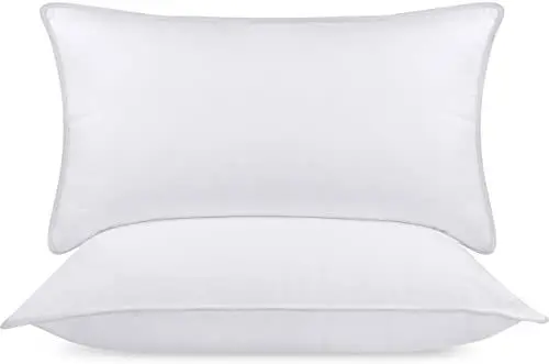 Produktbild: Utopia Bedding KopfKissen (2er Set), 40 x 70 cm Schlafkissen, Atmungsaktiv et Weich Kissen (Weiß)